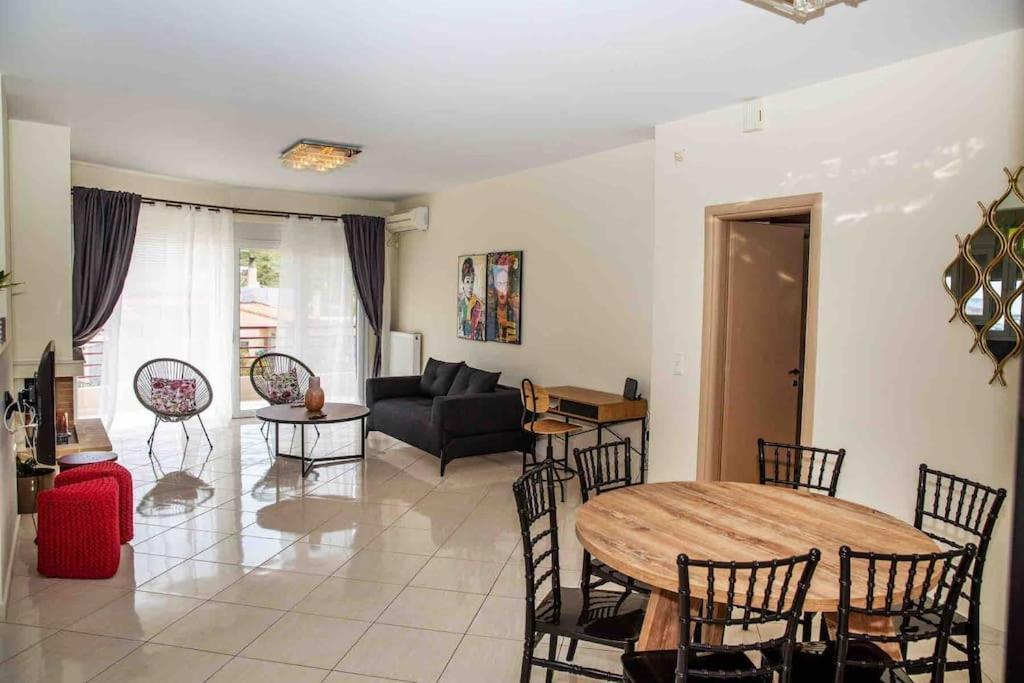Lavrio Seaview 2Bdr Apt 4 Min Dive From The Sea Luaran gambar