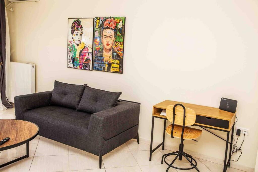 Lavrio Seaview 2Bdr Apt 4 Min Dive From The Sea Luaran gambar