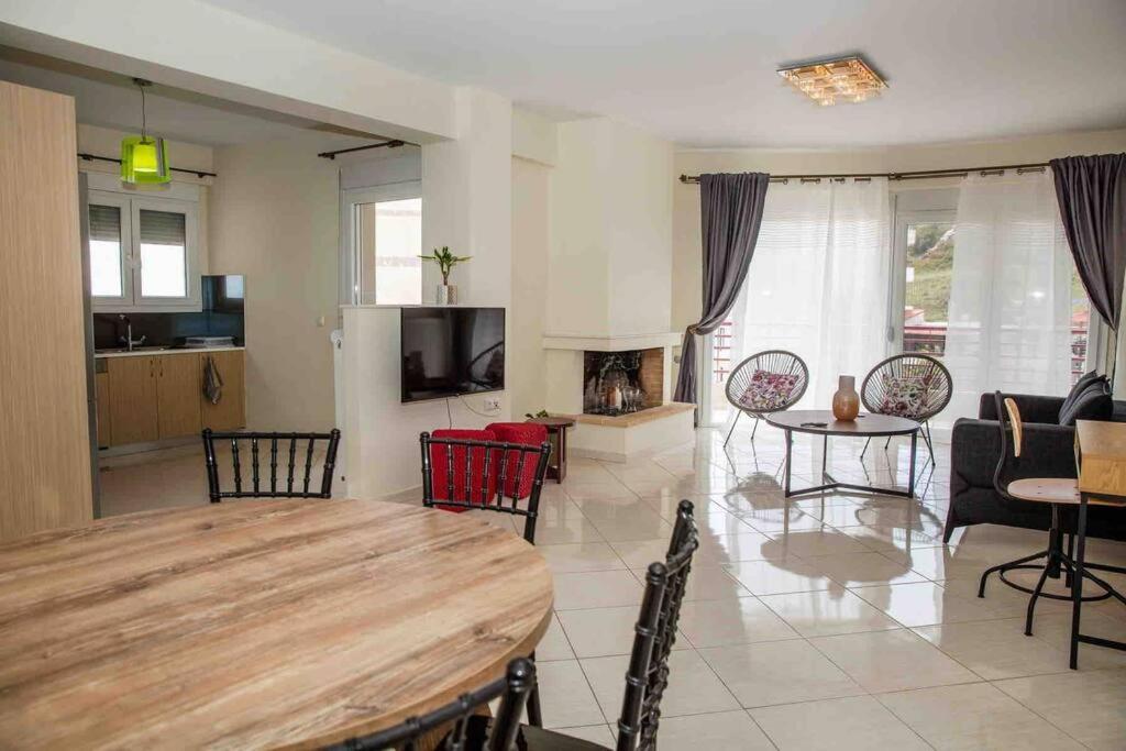 Lavrio Seaview 2Bdr Apt 4 Min Dive From The Sea Luaran gambar