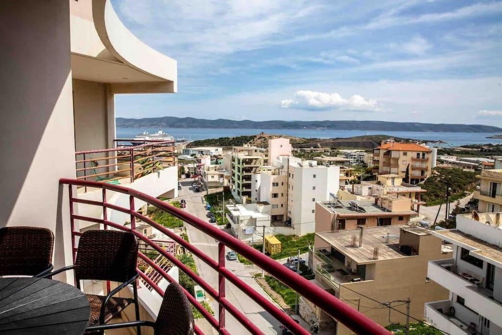Lavrio Seaview 2Bdr Apt 4 Min Dive From The Sea Luaran gambar